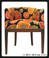 Tub chair      Poltroncina a pozzetto