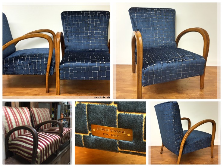 1920s asymmetrical tiles in blue velvet collage